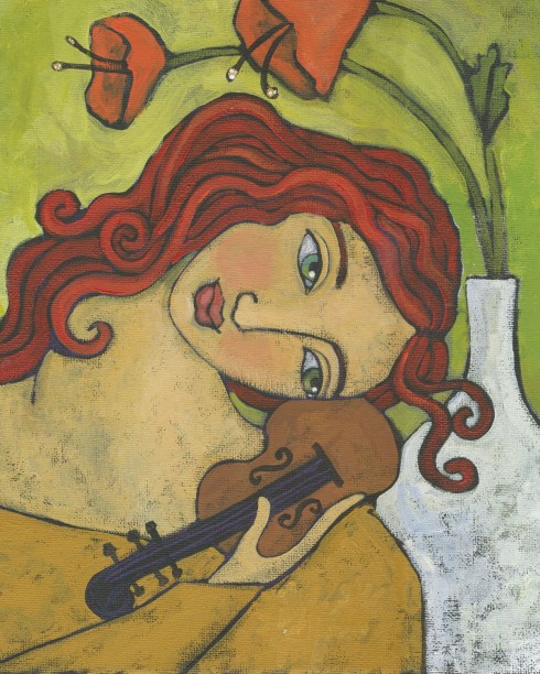 Violet and Her Violin by Ann Gardner